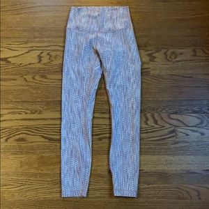 Lululemon Arrow Jaquard High-Rise Wunder Under 25”